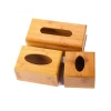 F&amp;H Biz Environmental custom bamboo tissue box holder tissue wood display box Hot Sale Wholesaler