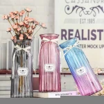 Fancy Design Home Decoration Glass Flowers Vase
