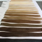 Fangcun Wholesale 100% European Raw Unprocessed Double Drawn Invisible Tape In Hair Extensions Human Hair