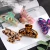 Import Fashion accessories luxurious Korea butterfly leopard hair claws for women hair decoration from China