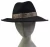 Import Fashion Cheap Black 100% Wool Adult Party Top Cowboy Hat from China