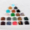 Fashion Natural and Artificial Crystal Semi-precious Stone Reiki Symbol Energy Healing Seven Chakra Pyramids Ring Stones