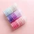 Fashion pvc box packing goody candy color telephone wire hair tie coil elastic hair tie hair band set for girls