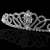 Import Fashion Rhinestone Headband Custom Beauty Pageant Crowns Tiaras With Comb from China