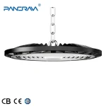 Fast Shipment Aluminum Pc AC230V AC85-265V Higbay Lights For Warehouse Shop 100w 150w 200w Led Thin UFO High Bay Light