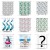 Import Fish Matching Design 16 PCS Ceramic Bathroom Accessory with Rotary Printed Polyester Shower Curtain and  Lotion Dispenser from China