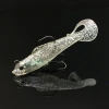Fishing Lure Jigging Bait Head Silicone Soft Rock Bag Silver Frog Ocean Accessories Metal Beach Oem