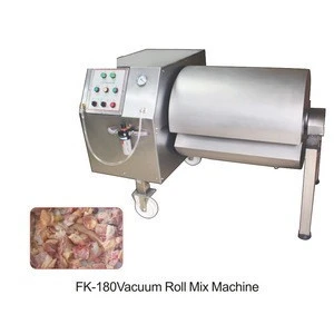 FK-180 vacuum type meat rolling and tumbling machine (Video) vacuum meat mixer