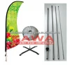 Flying Banner Pole Sail flag banner pole Advertising Flag Used as Display Equipment Comes in Various Pole