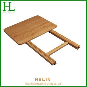 Foldable Bamboo Standing Dining Table
