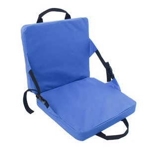 Foldable Luxury UpgradeMoisture-Proof Convenient Easy Carry Stadium Seat Cushion with Thicken Material