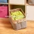 Import Foldable Storage Bins Organizer Shelf Collapsible Large Laundry Closet Cube Fabric Linen Canvas Storage Baskets with Handles from China