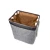Import Folding Laundry Hamper Fabric Storage Basket,Laundry Basket with Handles ,Home Usage and Handles Style  Storage box from China