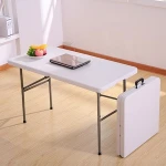 Folding plastic table HDPE  garden outdoor picnic table