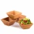 Import Food Safety Square Natural Bamboo Salad Bowl For Fruit Rice Handmade Bowls Kitchenware Dinnerware from China