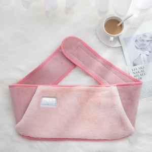 for Japanese and korean market Soft Plush Waist Belt Winter Warm hot selling rechargeable electric Hot Water Bottle