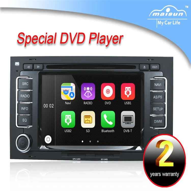 For Vw Touareg 2003-2010 6.2 Inch Android 10.0 Os Navigation Touch Screen Car Radio Player