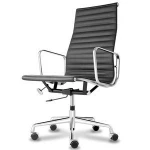 Frank Tech metal frame PU leather executive office chair black leather office chair