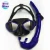 Import Free dive equipment dive mask snorkel set with box bat style adult SCUBA mask snorkel set color Black Blue Yellow from China