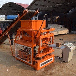 Free Interlocking mould!construction machine colored hydraulic press paver block machine/automatic paver fly ash