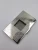 Import Free Sample Simple Design Hollow Out LOGO Stainless Steel Card Holder from China