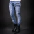 Import FREE Shipping Denim Jeans Men Stylish Ripped Jeans Pants Biker Slim Straight Frayed Denim Trousers New Fashion Skinny Jeans from China