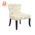 Import French coffee shop age leather restaurant chair accent leather cafe chair from China