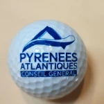 Full color LOGO printed custom practice golf ball