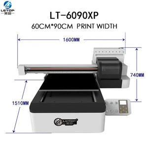 Fully automatic Letop LT-6090XP uv printer 6090 Large Format Multifunction Digital Inkjet UV led printer price with high quality