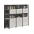 Import Furniture Bookshelf MDF Wooden Narrow Home Bookcase from China