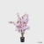 Fuyuan factory direct popular 2021 white artificial cherry blossom bonsai tree plant for home office party wedding decoration