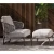 Import Garden sets waterproof patio lounge brushed aluminum outdoor furniture from China