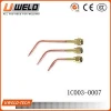gas welding nozzle 1C003-0007 MFA(30V) Type Welding Tcontac tip