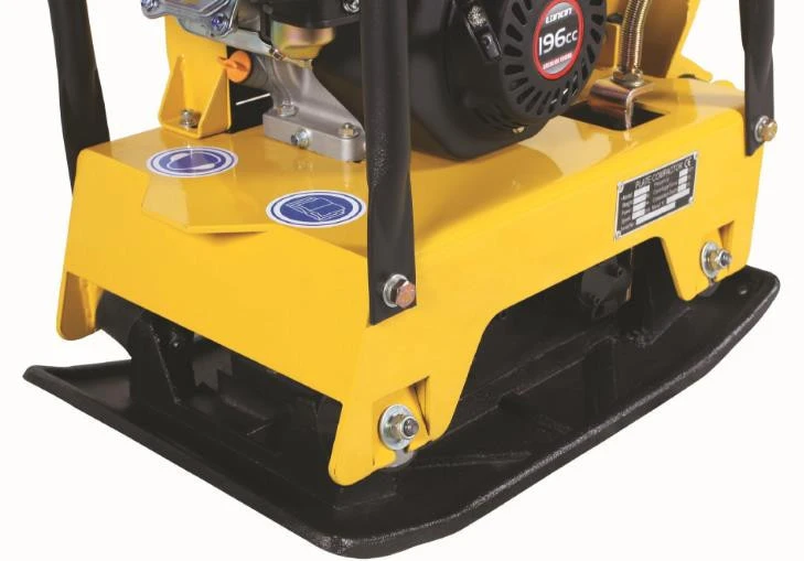 gasoline vibrating plate compactor reversible soil compactor Robin engine