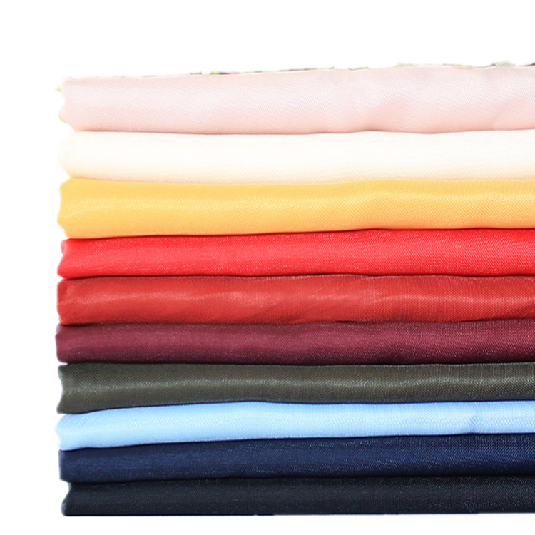 [GC20120403] Wholesale 190T 100%Polyester Taffeta Fabric for Lining Garment Luggage Cloth Bag Lining in Stock