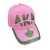 Import Geek letter AKA Sorority  custom baseball caps hats Fashion Design Unisex Bling Bling Adjustable Baseball Cap Hat from China