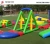 Import Giant Inflatable floating obstacle course aqua water park play equipment from China