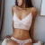 Import GJZB-191224 INS Hot Selling Full Lace Triangle Cup Sexy bra and panties suit Womens Wire Free Thin Ribbon underwear from China