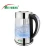 Import Glass Electric Kettle Borosilicate Glass Stainless Steel 1.8 Liter Rapid Boil Cordless Tea pot with Automatic Shut Off the Best from China