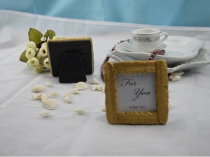 Gold Feather Place Card frame