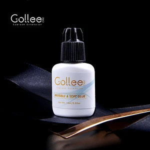 Gollee Black Non Toxic Soft Organic Premium Eyelash Extension Glue