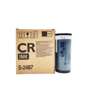 good price RISOs CR E digital duplicator ink for CR1610/1630, black 800ml fast dry high quality risos ink
