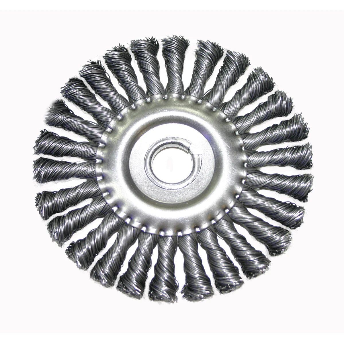 Good quality disc brush stainless steel, spin brush