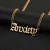 Import Good quality promotional fashion customized color gold necklace chain from China