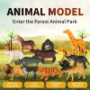 Good Quality Simulation Natural Forest Animal World Plastic Toy