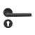 Import Good Textura Black Powder Coating Stainless Steel Door Pull Handle With Magnet from China