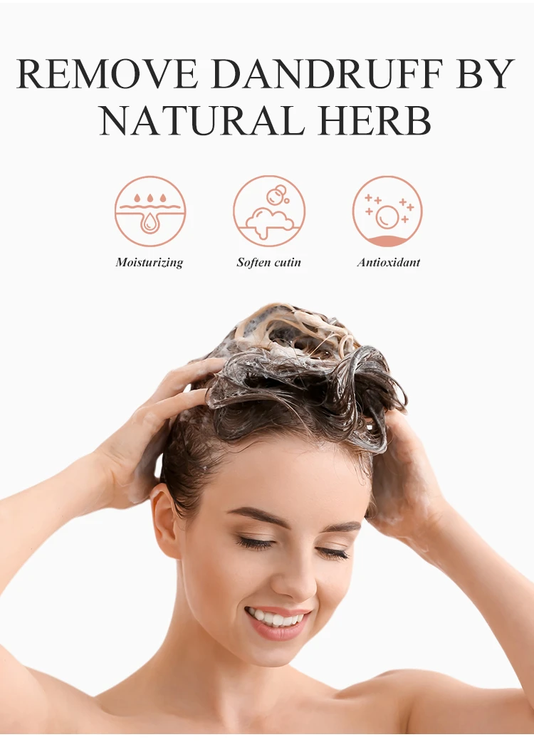 Gouallty Natural Deep Care Soft Texture Vegan Organic Hair Care Moroccan Argan Oil Shampoo