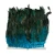 Import Green rooster tail feather long saddle hackle feathers cock tail feather from China