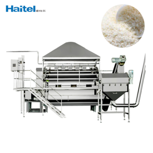 Haitel Automatic breakfast cereal oatmeal production line rice flour making machine   from China