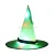 Import Halloween Luminous Headdress Wizard Hat Cosplay Fancy Dress Costume LED Light Hanging Witch Hat from China